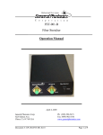 FST-001-B User Manual V1.0c