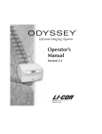 Odyssey Infrared Imaging System Operator`s Manual v 2.1