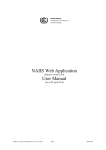 NAIIS Web Application User Manual
