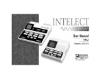 Intelect Legend 2S and 4S (Stim) User manual