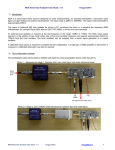 DRAFT ***** NGA Noise Gain Analyser user manual ***** DRAFT