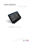 User Manual - LSM Connect 2.3