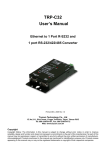TRP-C32 User`s Manual