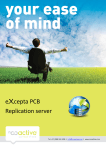 eXcepta PCB Replication Server User Manual