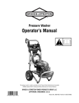 Operator`s Manual - Pressure Washers Direct