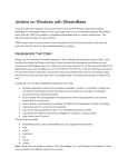Jenkins on Windows with StreamBase
