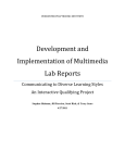 Development and Implementation of Multimedia Lab