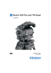 Vector 430 Pan and Tilt Head