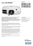 Projector Specification PDF