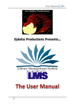 User Manual LMS 2 - your own free website