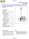 ADP20 Free-Air® Pump User Manual Bullard