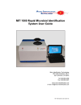 MIT1000 User`s Manual - Micro Imaging Technology, Inc.