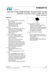 STM8S007C8T6 Datasheet