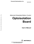 Optoisolation Board - Freescale Semiconductor