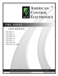 PWL SERIES - American Control Electronics