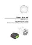 User Manual - Integrated Actuators