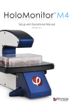 HoloMonitor M4 Setup and Operational Manual