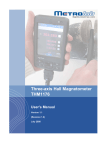 Three-axis Hall Magnetometer THM1176 User`s Manual