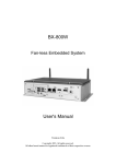 BX-800W User`s Manual