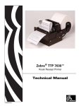 Zebra TTP 7030™ Technical Manual