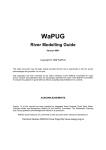 WaPUG River Modelling Guide