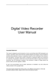 Digital Video Recorder User Manual - AVI
