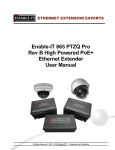Enable-IT Product Manual - Ethernet Extenders PoE Extenders