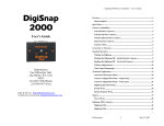 Digisnap 2000 Series User Manual