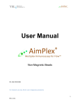 User Manual: AimPlex Multiplex Immunoassay