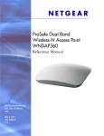 ProSafe Dual Band Wireless-N Access Point WNDAP360