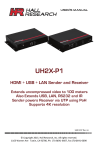 UH2X-P1 User`s Manual