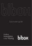 Quick Start Guide - BIBOX Store BIBOX Store