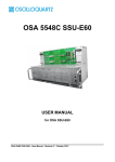 OSA 5548C SSU-E60