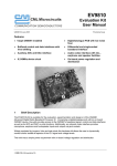 EV9810 (CMX981) Evaluation Kit User Manual