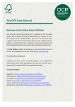 User$Manual - What is the OCP?
