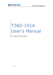 101A User`s Manual