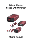 Battery Charger Series EASY Charger User`s manual