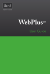 WebPlus X5 User Guide (US edition)