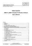AMSY-5, AMSY-6 System Verification SysVeri