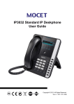 IP3032 Standard IP Deskphone User Guide