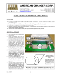 CCTalk Audit Printer Manual