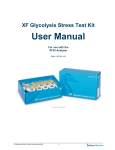 XF Glycolysis Stress Test Kit User Manual