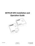 SKYPLAY-DFS Install Guide