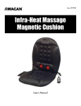 Infra-Heat Massage Magnetic Cushion