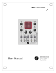 K4815 User Manual - Kilpatrick Audio