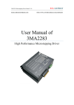 User Manual of 3MA2283