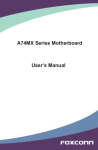 A74MX Series Motherboard User`s Manual