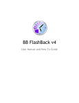 BB FlashBack User Guide