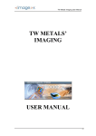 TW Metal`s Imaging User Manual