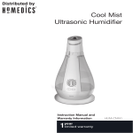 Cool Mist Ultrasonic Humidifier